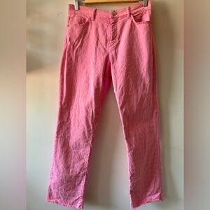 Marc Cain Gingham Pink/White Jeans N3/6